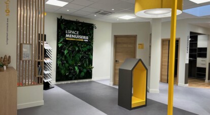 Zoom sur l’espace menuiserie de votre agence BigMat BMC à Chagny.