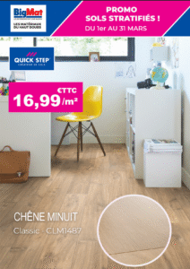 Parquet Stratifié Chêne Minuit