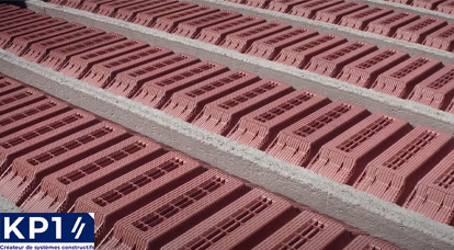 Entrevous coffrant recyclé EMR de KP1