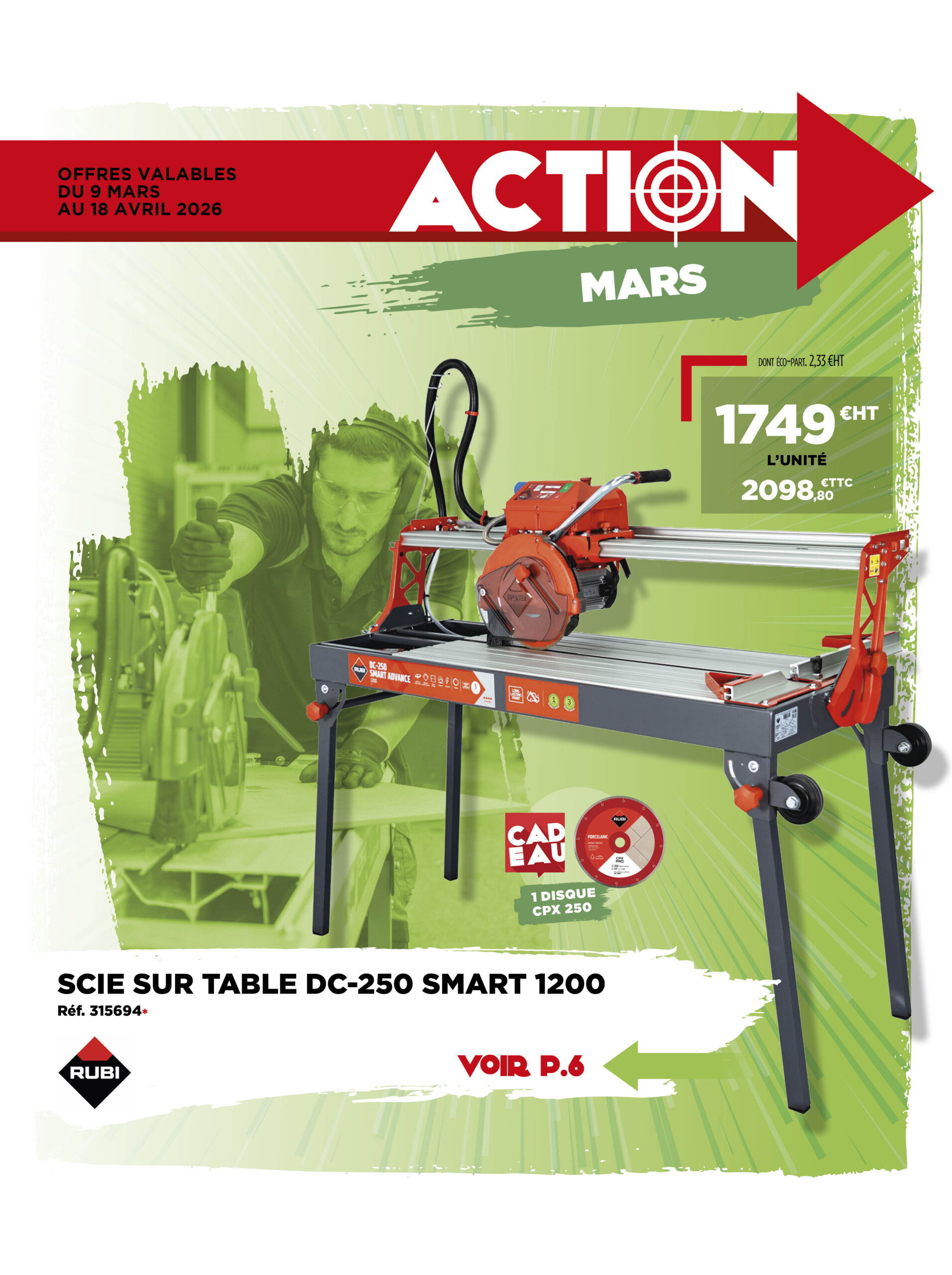 1ère de couverture Action Mars 2026