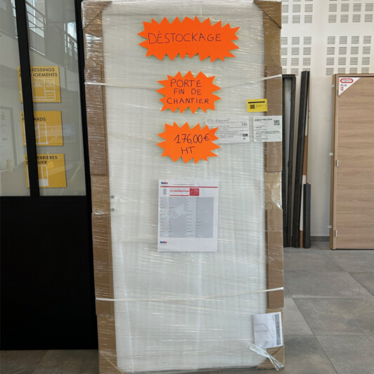 DESTOCKAGE porte fin de chantier