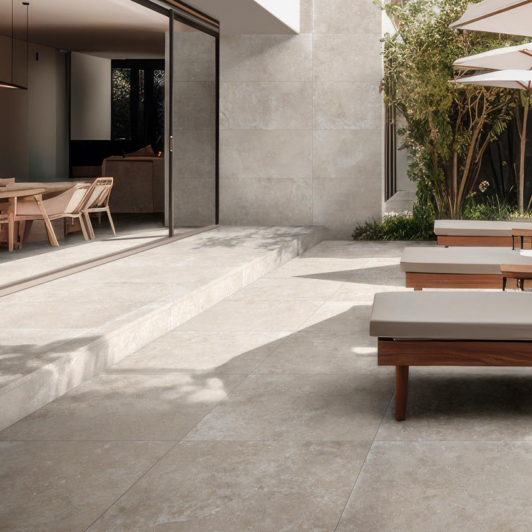 Carrelage extérieur REALSTONE TRAVERTINO