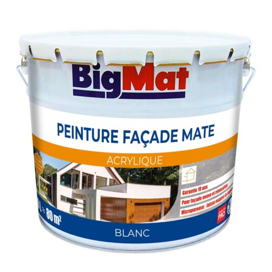 PEINTURE FACADE MATE