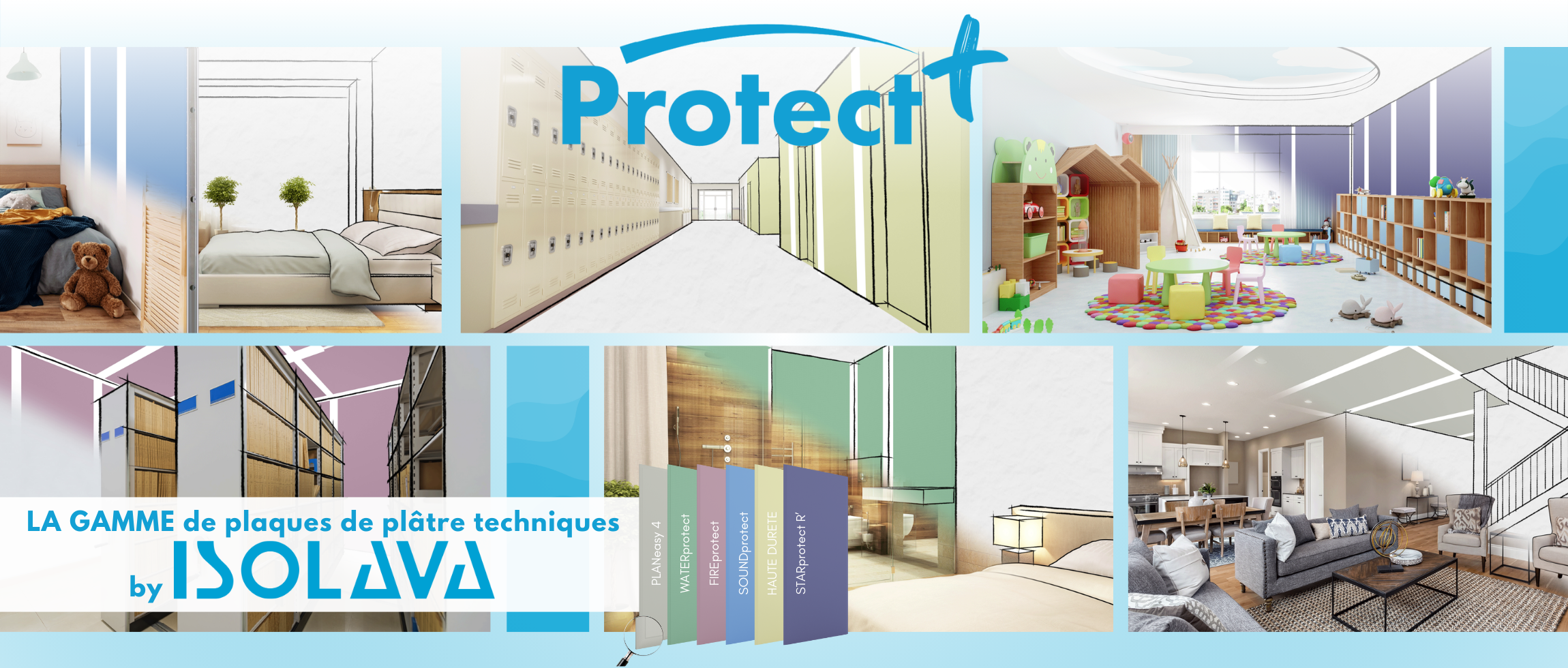 Découvrez protect plaque de BA13 par isolava